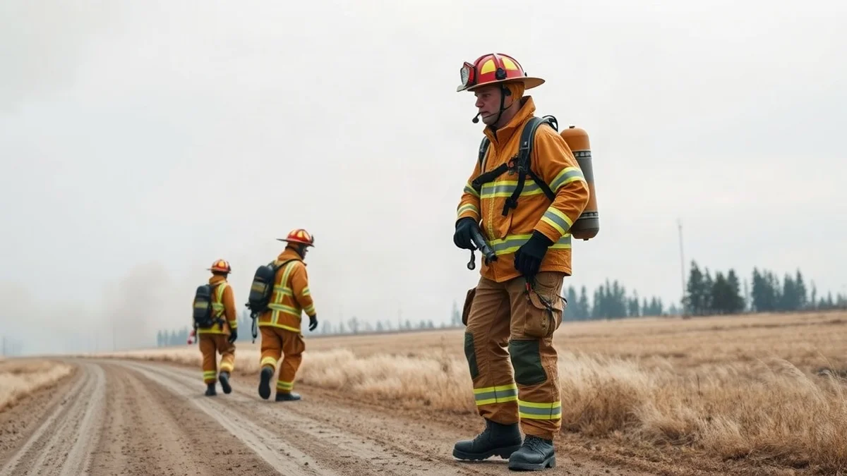 Major Fire Breaks Out at Canadian Military Base in Alberta Following Incident