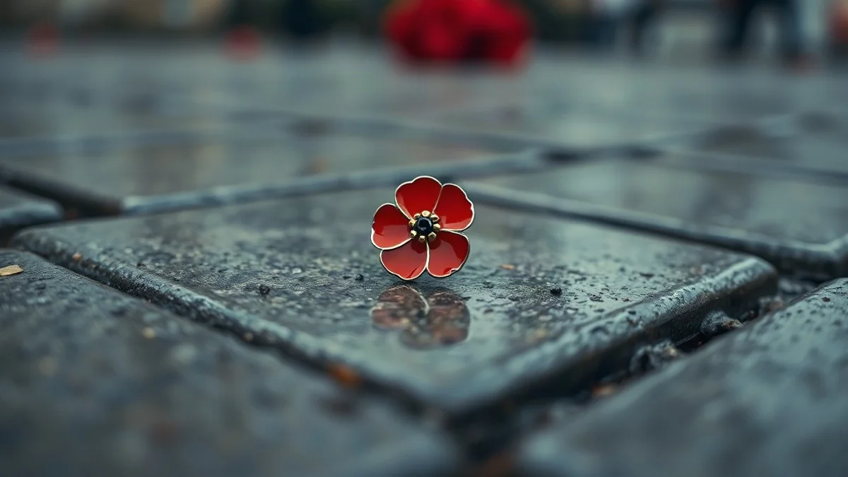 Indignation au Royaume-Uni face à des coquelicots du Souvenir aux couleurs palestiniennes