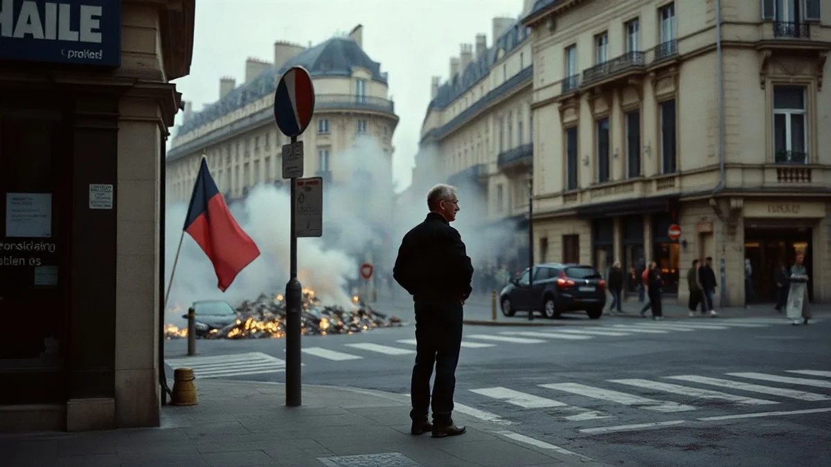 Israeli Actor Yadin Gelman Caught in Violent Protests and Riots in Paris