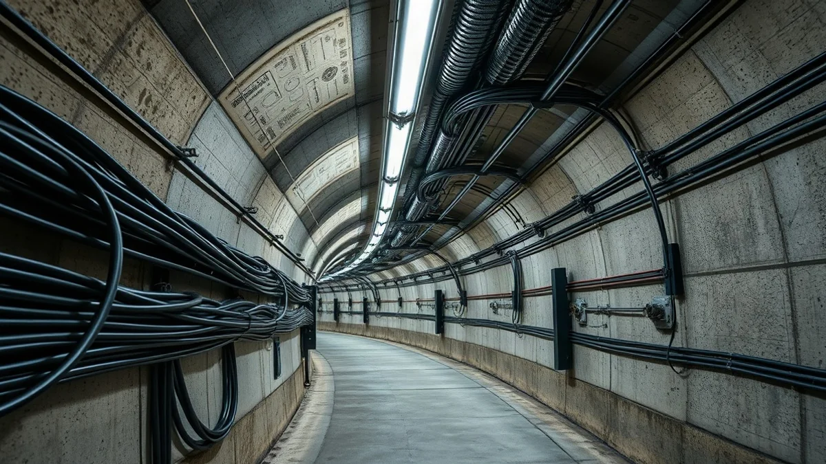 Bezeq Reveals Underground Tel Aviv Tunnels Amid Triple Surge in AI Traffic