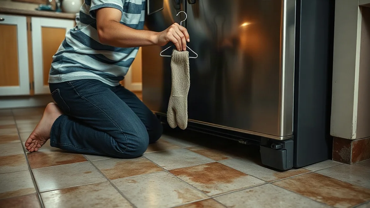 The Clever Zero-Cost Hack to Clean Beneath Heavy Kitchen Appliances