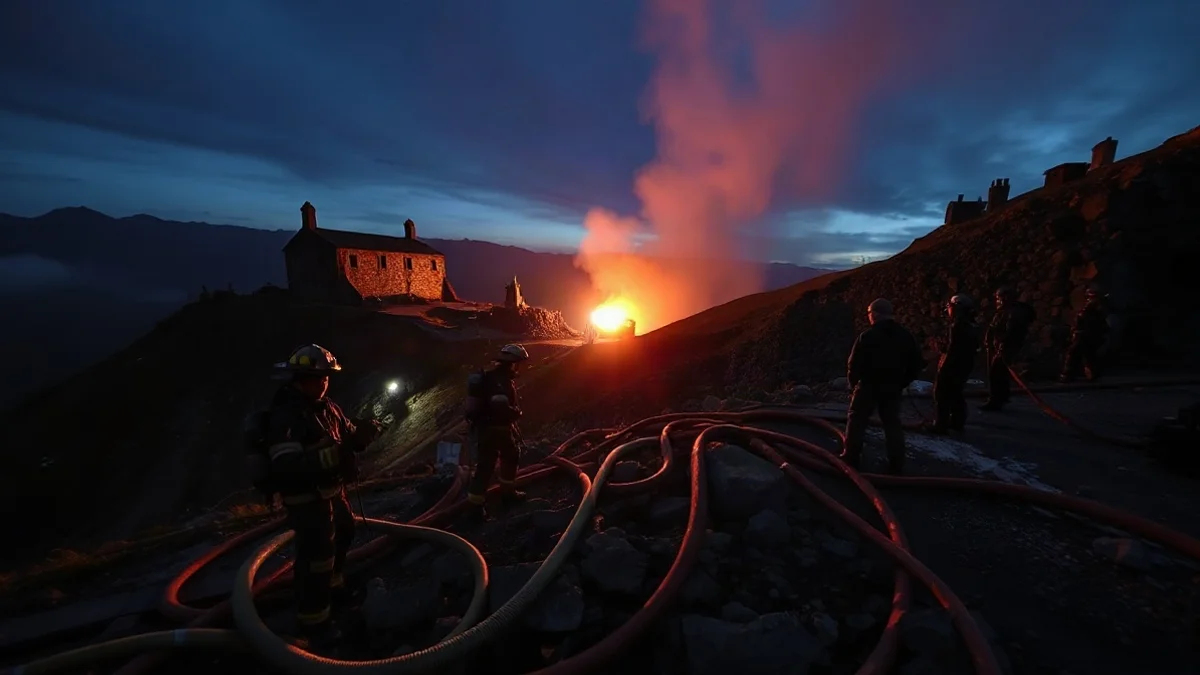Fire Breaks Out at Historic Eagle's Nest Site in Germany