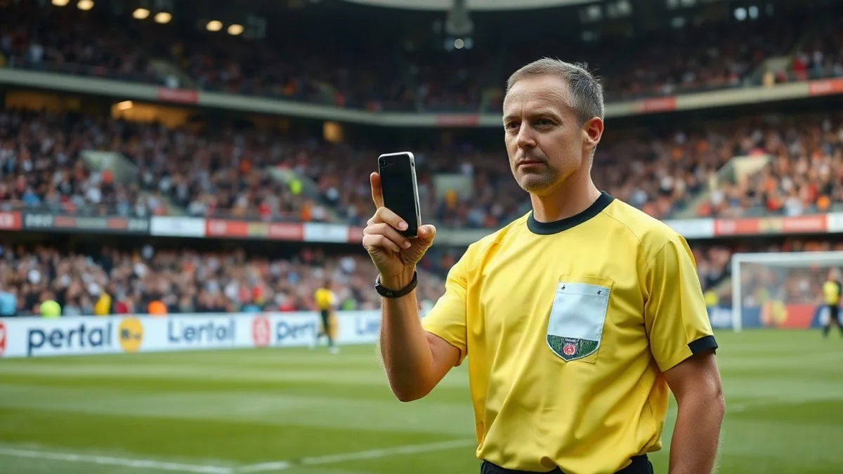 Uruguayan Football Tests Electronic Cards in Groundbreaking Trial