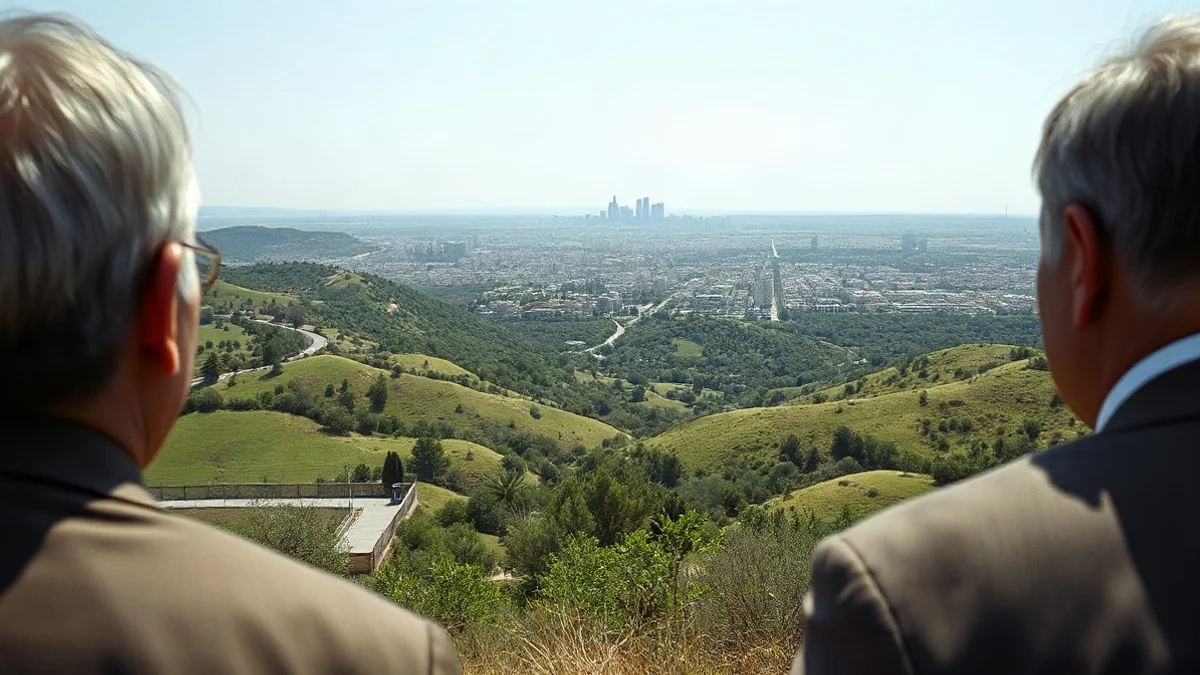 Visite du ministère de l'Intérieur au cœur du parc écologique Ariel Sharon