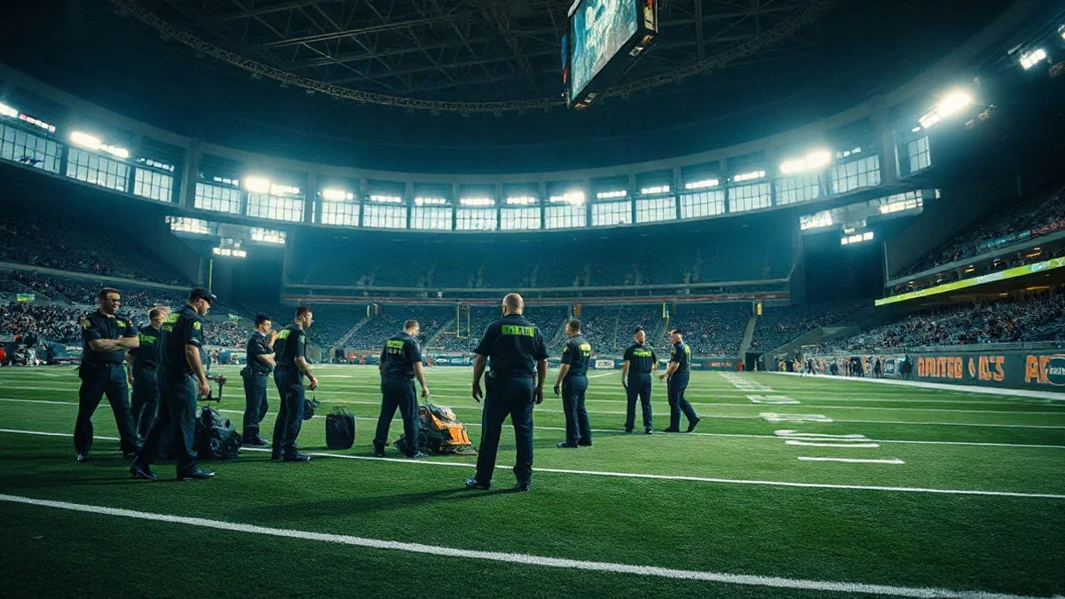 Un soldat américain blessé lors d'une chute au stade Alamodome