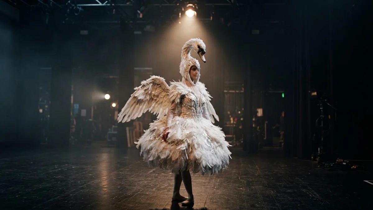 Maya Buskila Unmasked as the Swan on The Masked Singer Premiere