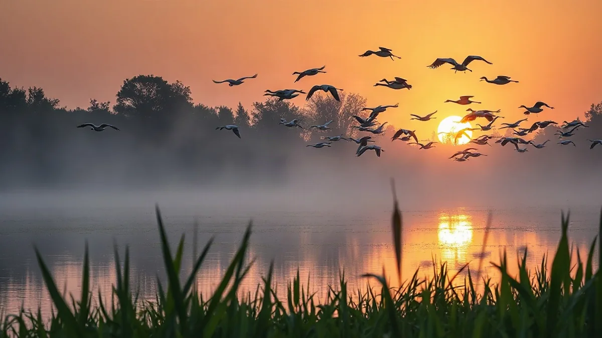 Over 10,000 Migrating Cranes Arrive at Agamon Hula for Winter
