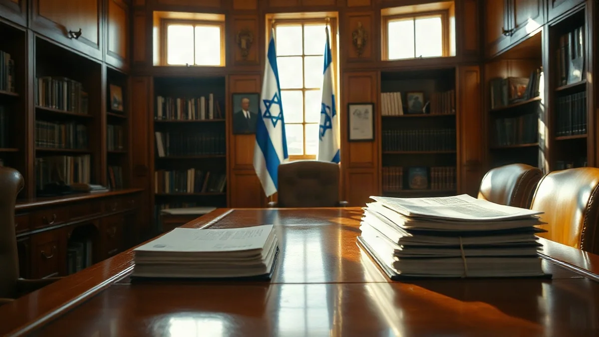 Former Defense Minister Yoav Gallant Calls for National Unity Government