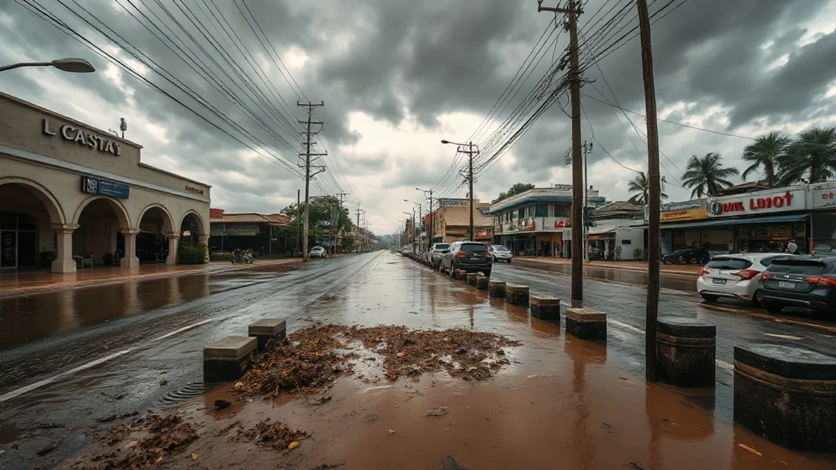 Flash Floods and Mudslides Strike Thailand's Phuket Island