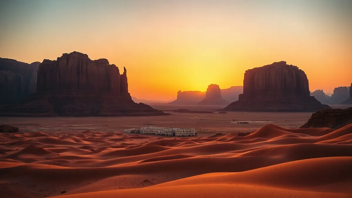 Un désert jordanien sacré meilleur site au monde pour les couchers de soleil