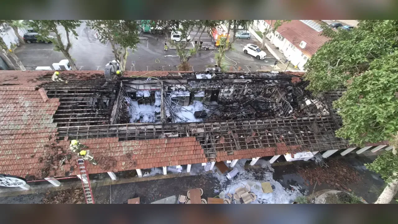 "This is our life's work": New restaurant in Ashkelon burns down, police suspect arson