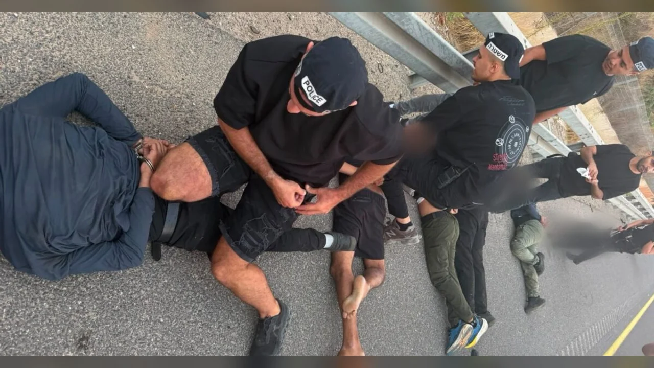 Drama at dawn: illegal residents attempt escape and strike police officer