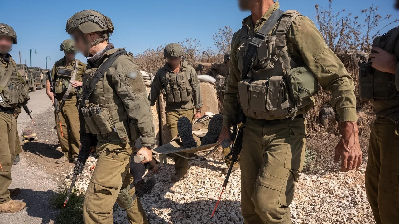 IDF practiced terror scenarios and mass casualty incidents on the Syrian border